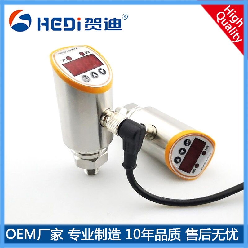 通用型智能壓力開關廣東廠家賀迪專業(yè)定做HDK102XK用于電器 電力 數(shù)顯壓力測控