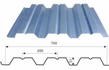 河南南陽 Yx51-283-850（850型）樓承板|壓型鋼板