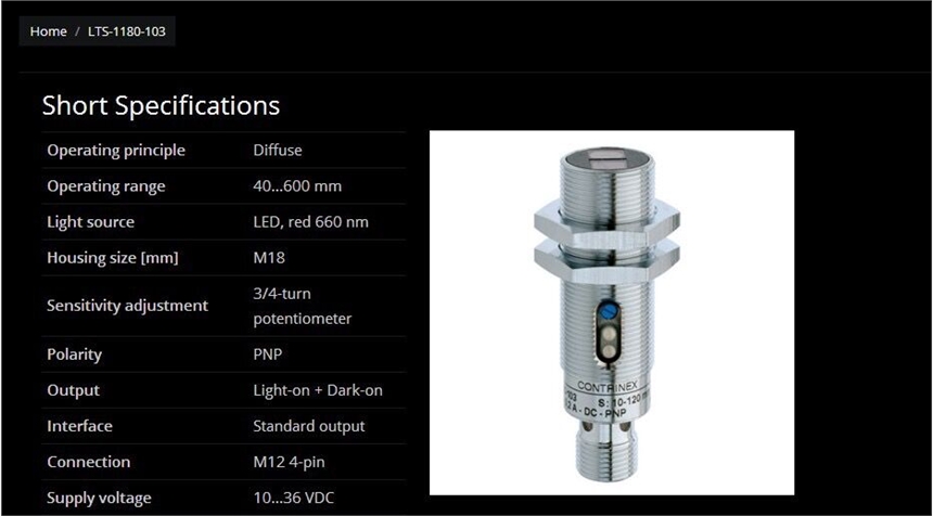 DW-AD-611-M12傳感器