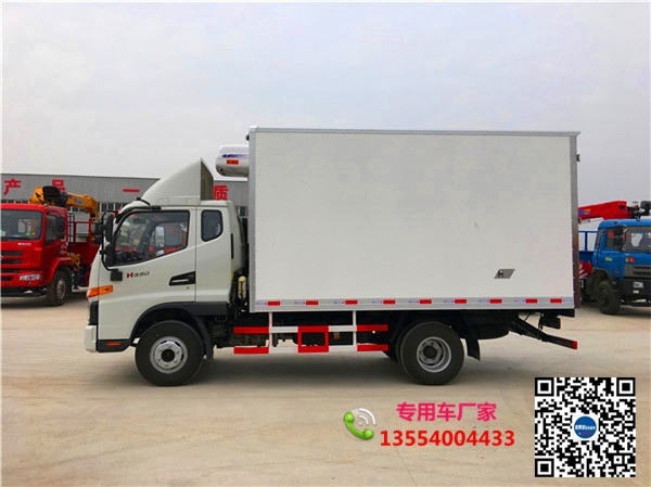 拉海鮮冷藏車國六圖片,鮮花冷鏈專用車恒濕恒溫保鮮