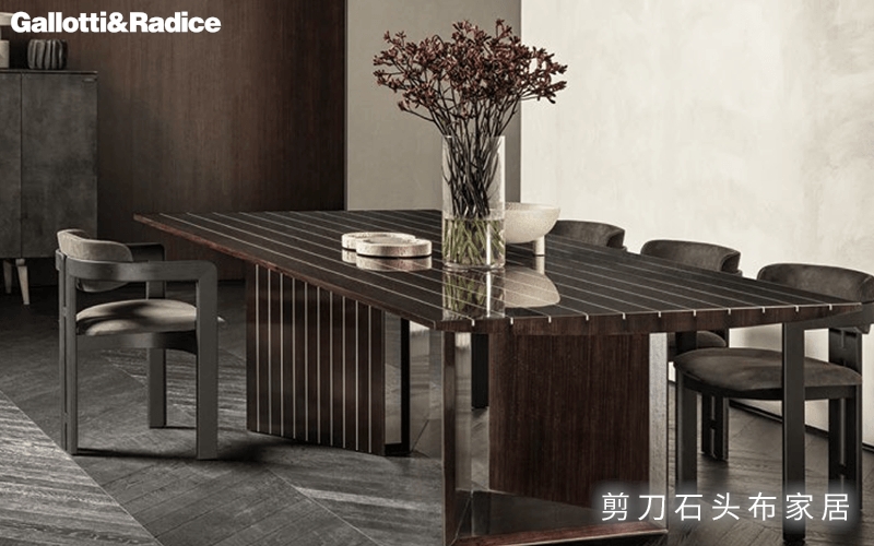 意大利品牌家具，Gallotti&Radice的輕奢風可不只有玻璃這么簡單！