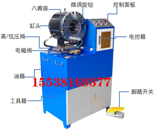 縮管機(jī) 高壓油管壓管機(jī) 小型縮管機(jī)鎖管機(jī) 高壓油管扣壓機(jī)_縮管機(jī)價格