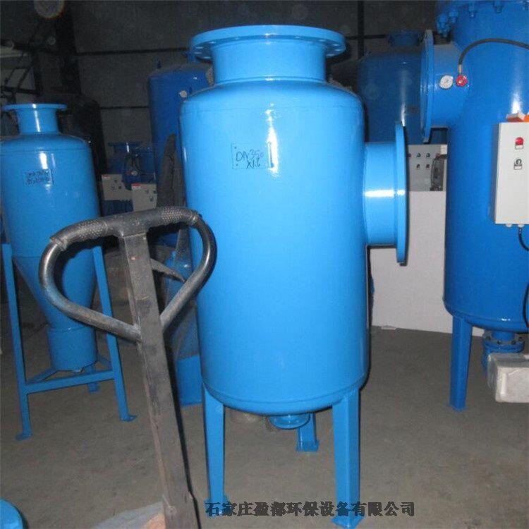 黃石螺旋脫氣法蘭除污器 直通式管道螺旋除污器 氣水分離器