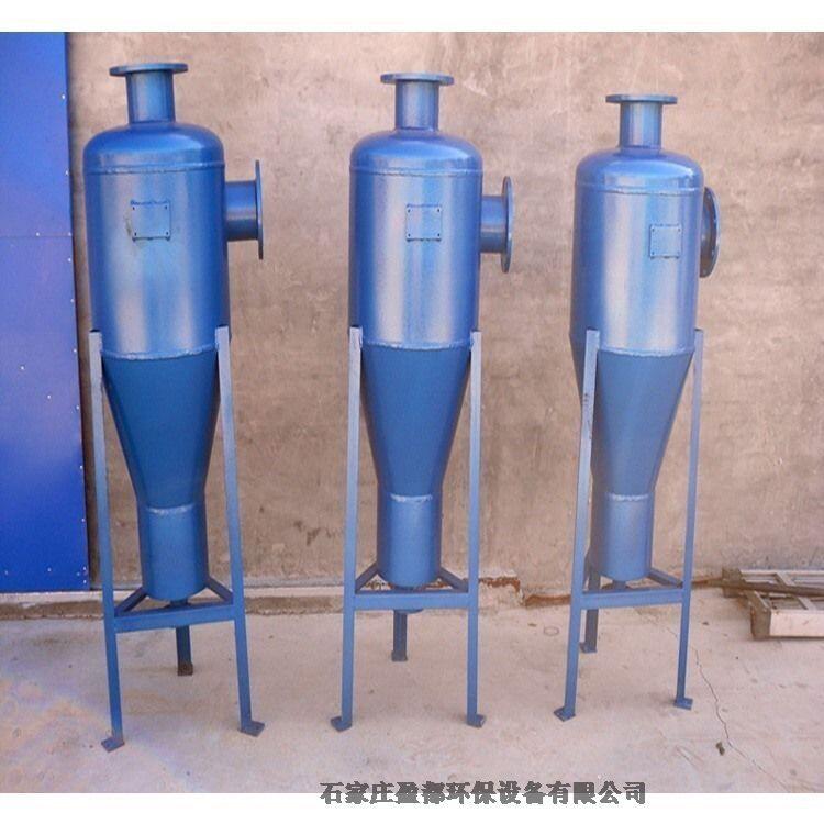 沉砂池碳鋼柱形除污器 全自動滴灌農(nóng)用除砂器吳忠