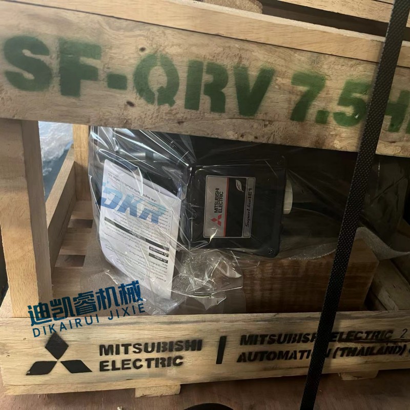 三 菱MITSUBISHI電機SF-QRV 5.5KW 4P  B5立式電機