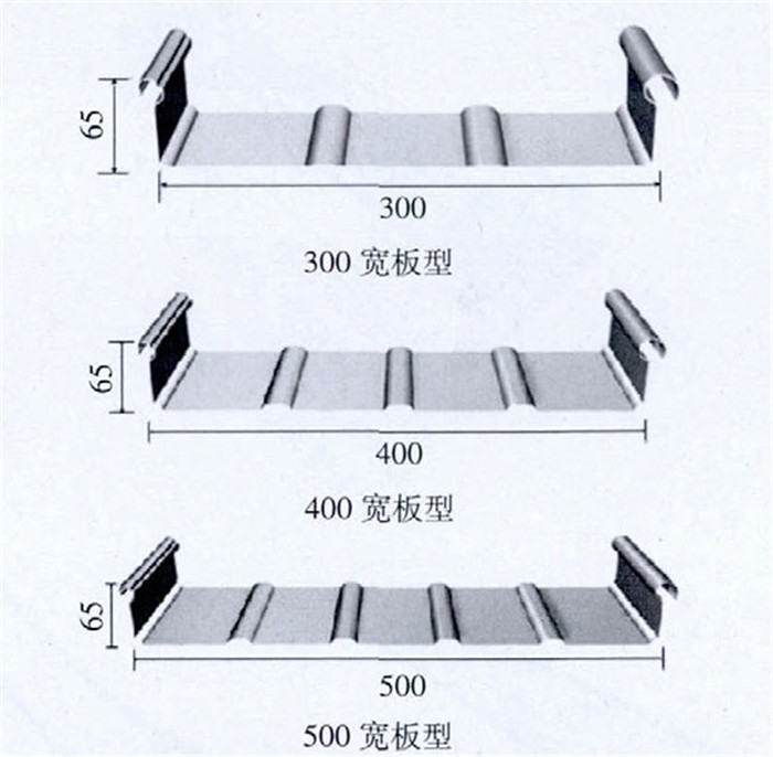 體育場(chǎng)館0.9MM厚度YXB65-400-430