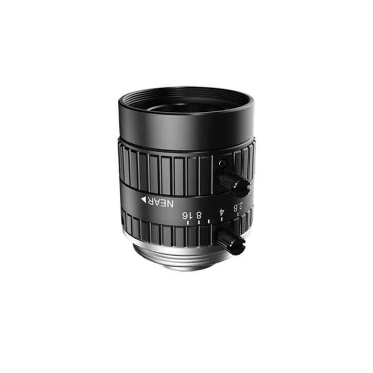 華睿600萬(wàn)1/1.8英寸12mm面陣鏡頭 光圈F2.8-F16 A9-1228-6MP