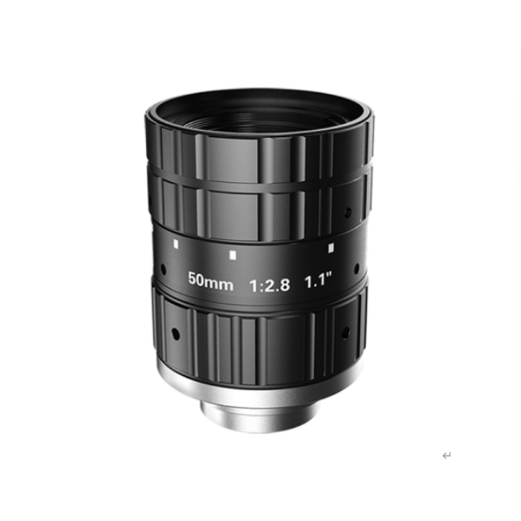 華睿1200萬1.1英寸50mm面陣鏡頭 MH5028X 光圈孔徑F2.8-F16