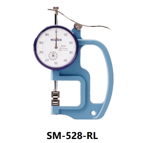 日本得樂(lè)TECLOCK滾輪式厚度表SM-528-RL