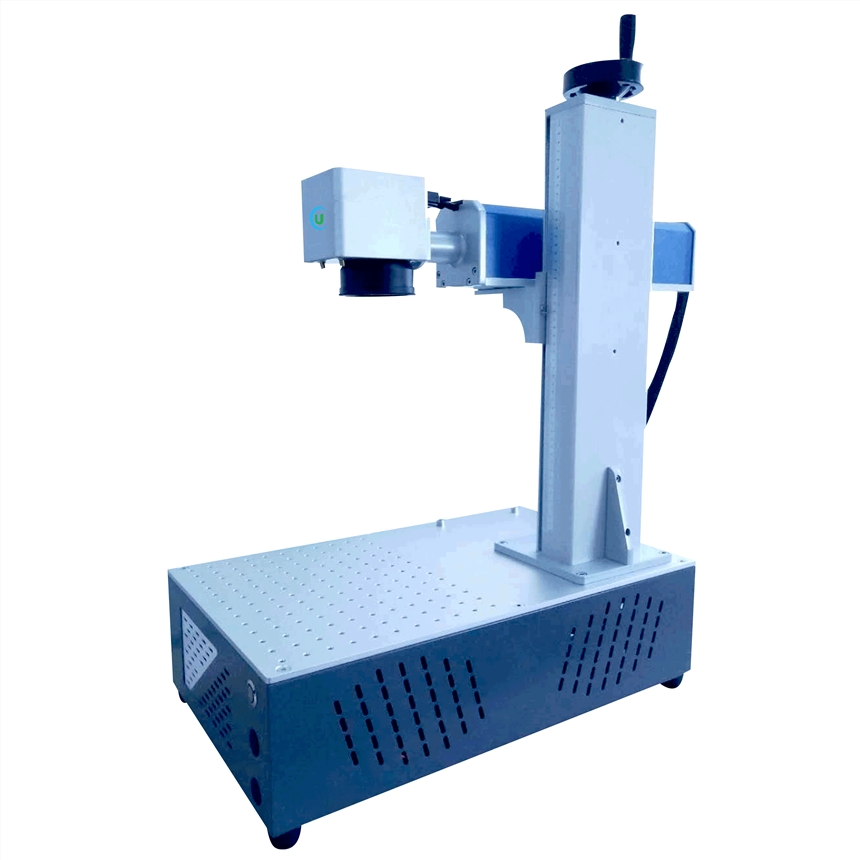 20w桌面一體式光纖激光打標機 雕刻噴碼機