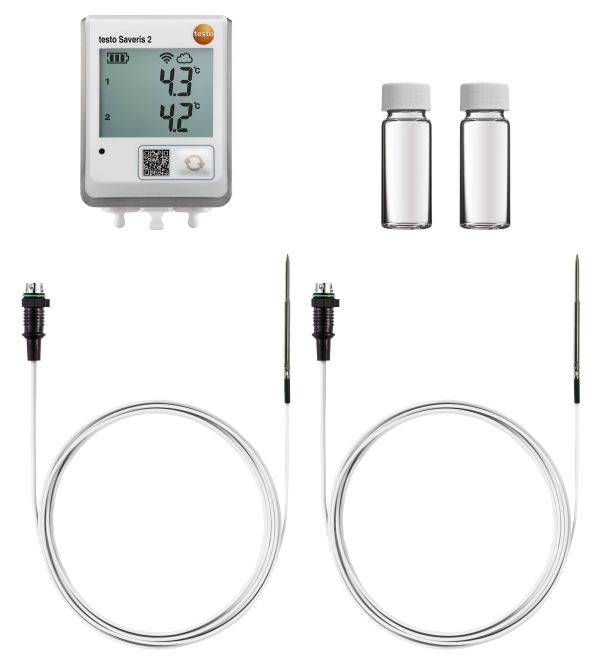 testo Saveris 2 WiFi 溫度記錄儀 - 冰箱溫度監(jiān)測專用套裝