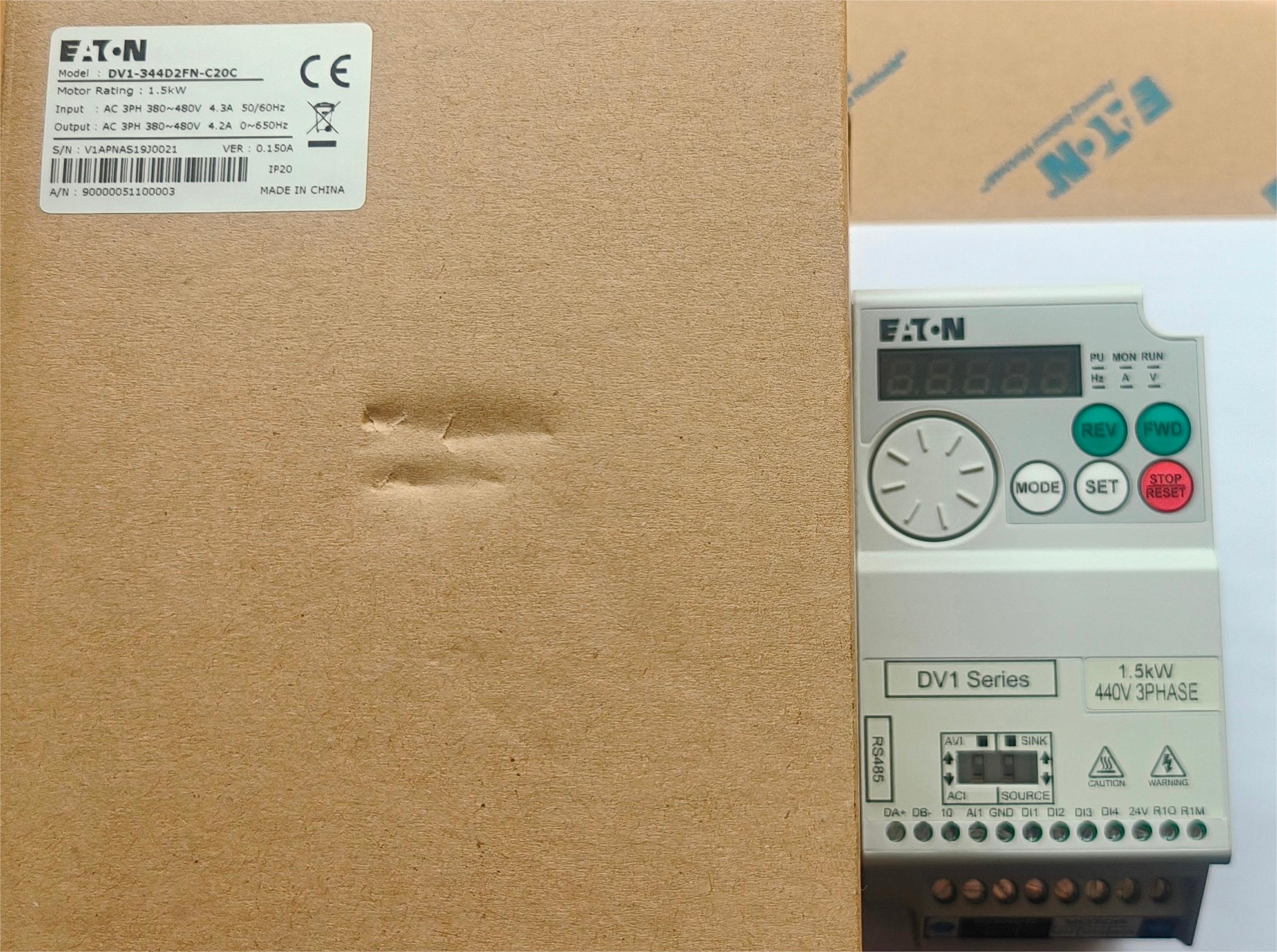 伊頓穆勒變頻器DV1-344D2FN-C20C