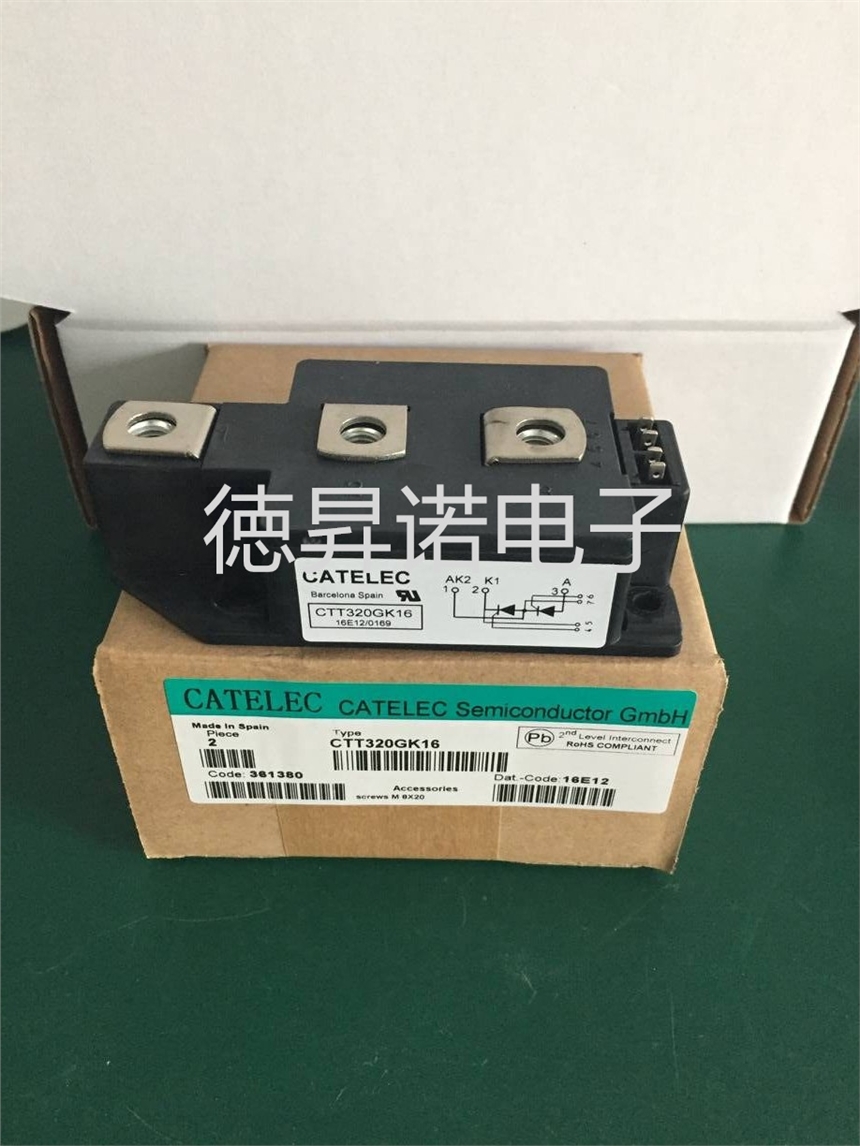 供應CATELEC西班牙CTT320GK08PT CTT320GK12PT可控硅