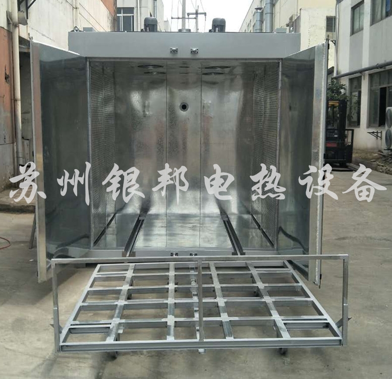 蘇州銀邦300℃軌道式電機(jī)浸漆干燥箱 電機(jī)線圈繞組專(zhuān)用烤箱