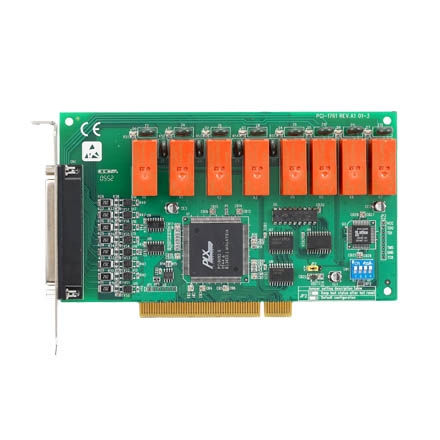 PCI-1761研華8路繼電器輸出和8路隔離數(shù)字量輸入卡