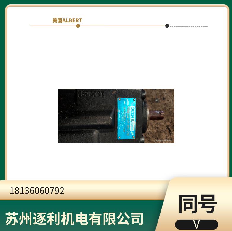 NVICKS威克斯葉片泵3525VQ30A25-1CC20R艾伯特ALBERT油泵