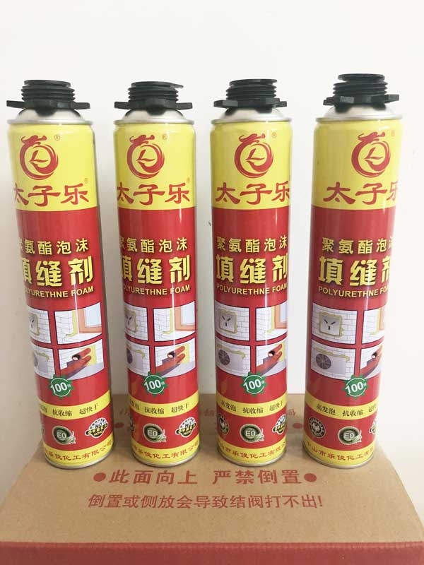 太子樂通用型750ml門窗聚氨酯泡沫填縫劑