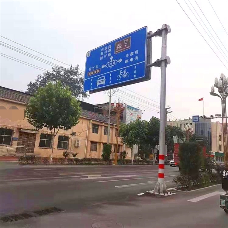 F型交通道路立桿指示牌桿八角桿