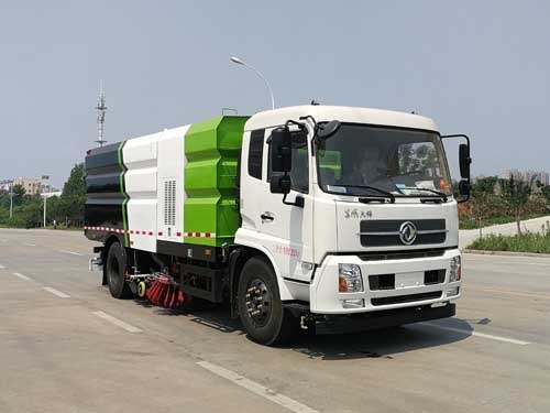 國六 東風(fēng)天錦洗掃車干濕式掃路車|掃地車|清掃車|吸塵車|洗掃車