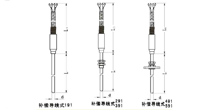 滁州市圓接插式鎧裝熱電偶天康可動(dòng)卡套法蘭熱電偶I級(jí)按協(xié)議訂貨