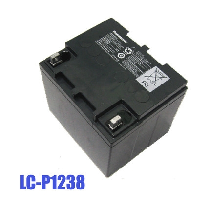 松下12V38AH 免維護蓄電池UPS專用松下LC-P1238ST保三年