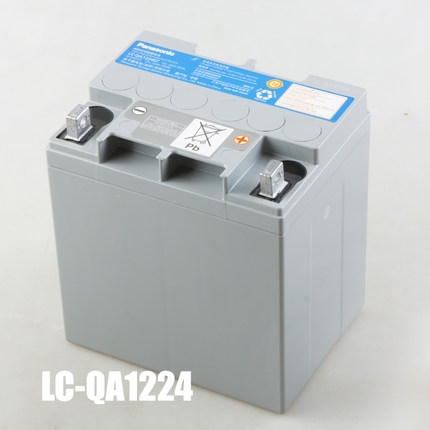 Panasonic松下LC-QA1224鉛酸免維護(hù)閥控式蓄電池原裝正品