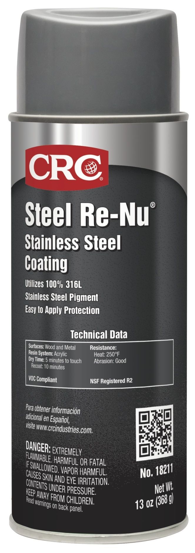 美國(guó)CRC 安希斯STEEL RE-NU? 不銹鋼涂層 不銹鋼噴劑