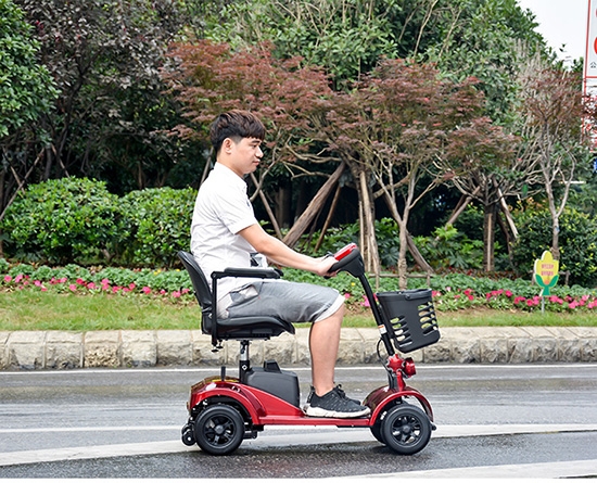 【可跑60里】和美德H5老年代步車四輪老人代步車電動電瓶車可折疊