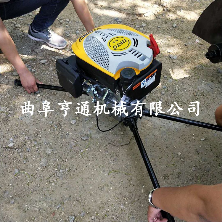 綠化專用栽樹打眼挖坑機(jī) 支架電線桿挖坑機(jī)參數(shù) 螺旋支架式挖坑機(jī)