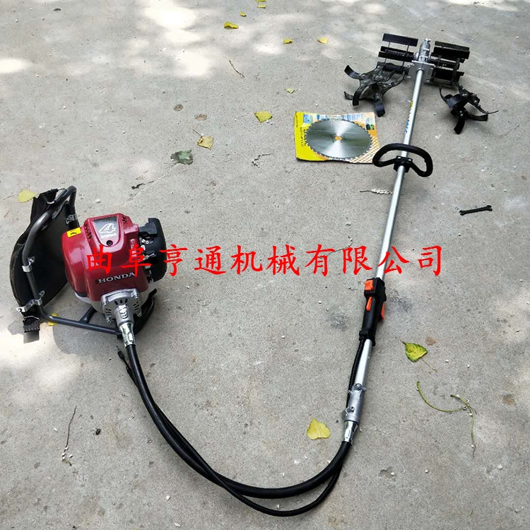 河南汽油4沖程果園背負(fù)式旋耕機(jī) 小型多功能 手推式菜園割草機(jī)