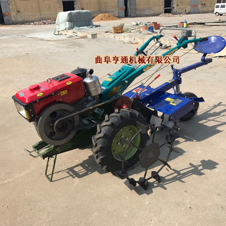 農(nóng)用手扶車拖拉機 手扶培土起壟旋耕機 大馬力犁田機生產(chǎn)率高