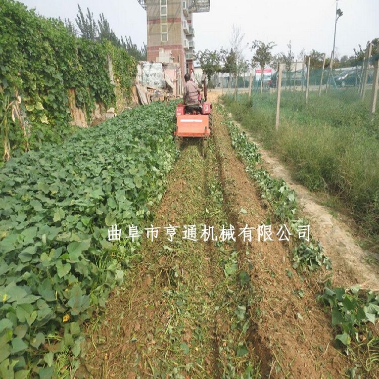 四輪帶動土豆紅薯殺秧機 不同寬幅四輪帶動殺秧機 多少錢一臺