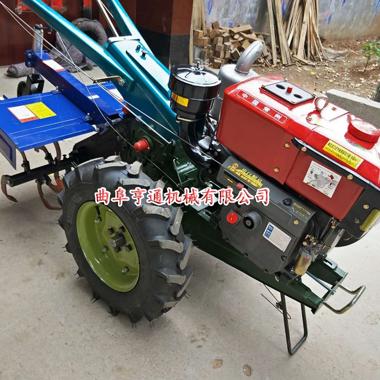 小型農(nóng)業(yè)旋耕機 柴油手扶拖拉機 大棚手扶柴油旋耕機