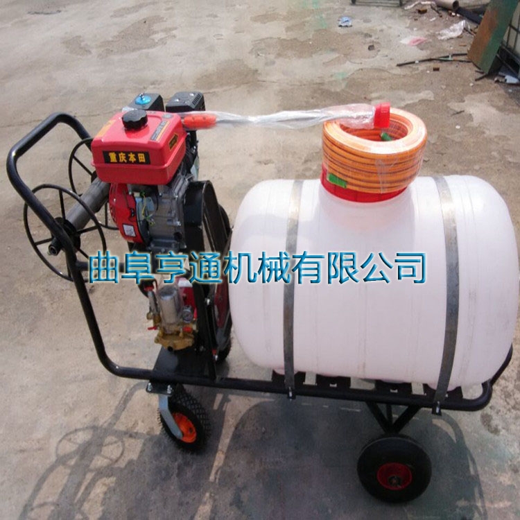 汽油噴霧器 手推四輪高壓打藥機 手推式大容量打藥車