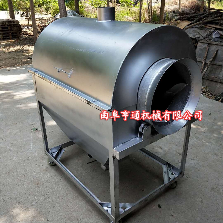 電加熱型花生芝麻炒貨機(jī) 炒栗子機(jī)炒瓜子機(jī) 滾筒電熱炒藥機(jī)