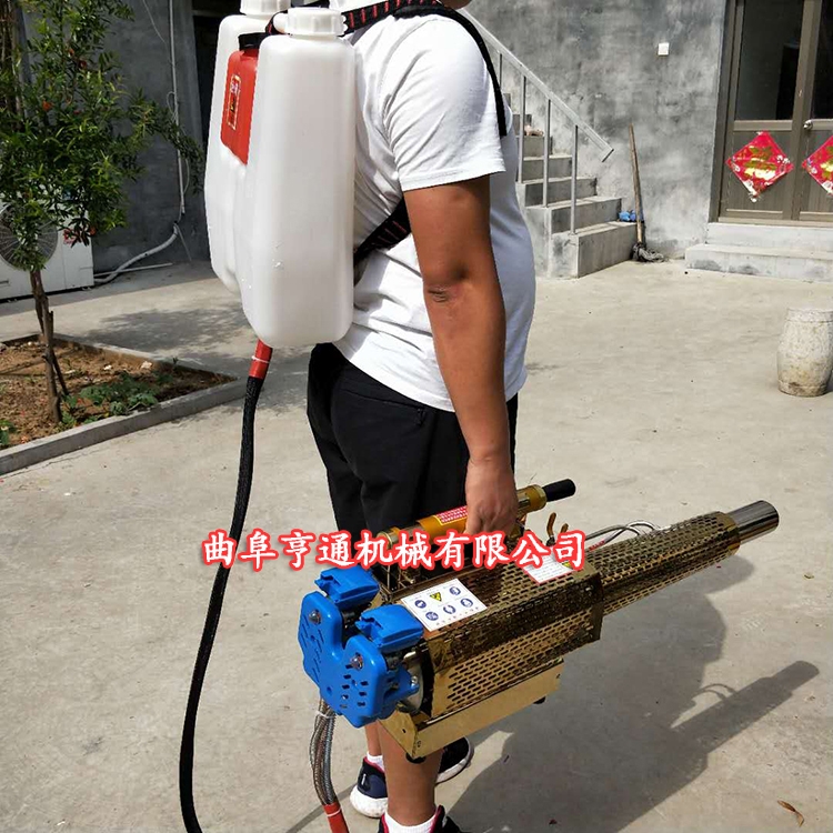 水冷彌霧機 大功率汽油打藥機 雙管高壓脈沖汽油水霧機