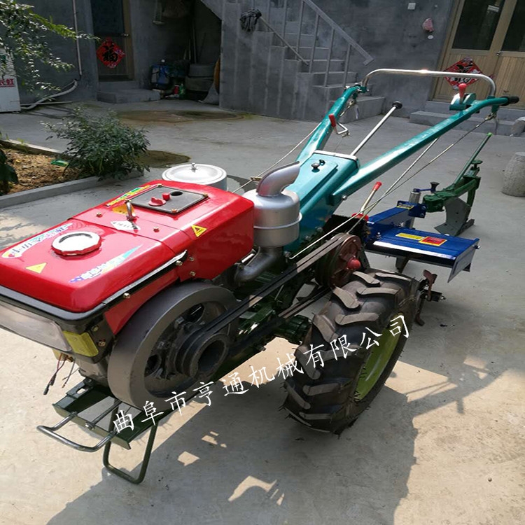 手扶車帶動開溝機 起壟機操作簡單 山地丘陵專用旋耕機品質(zhì)好