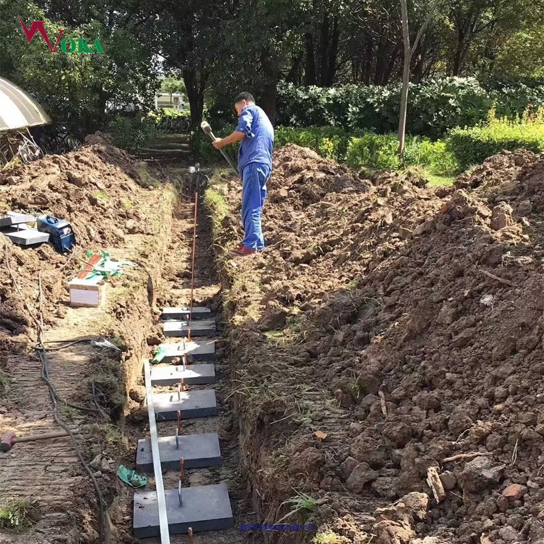 500kv桿塔防雷接地工程，高山鐵塔1歐姆公共接地電阻，新型液態(tài)降阻材料