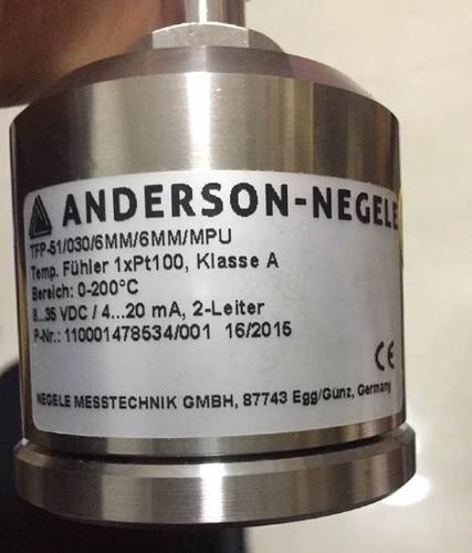 ANDERSON-NEGELE溫度傳感器TFP-51用于測量液體介質(zhì)溫度