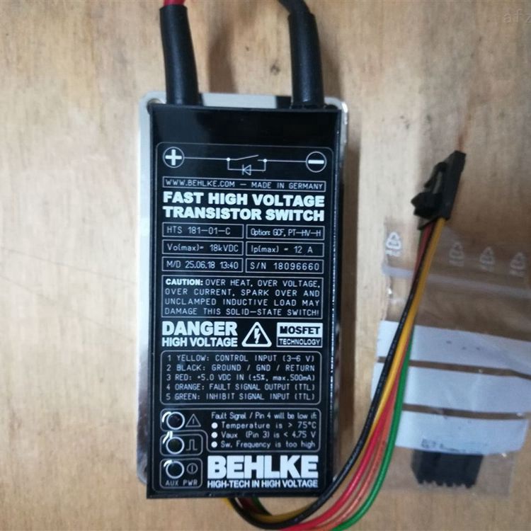 德國Behlke高壓開關HTS 11-07-AC -C可變導通時間