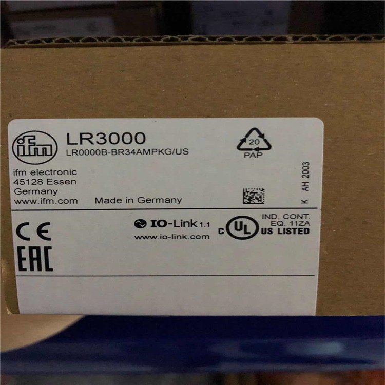 IFM易福門傳感器LR3000/DI0101全新原裝正品現(xiàn)貨