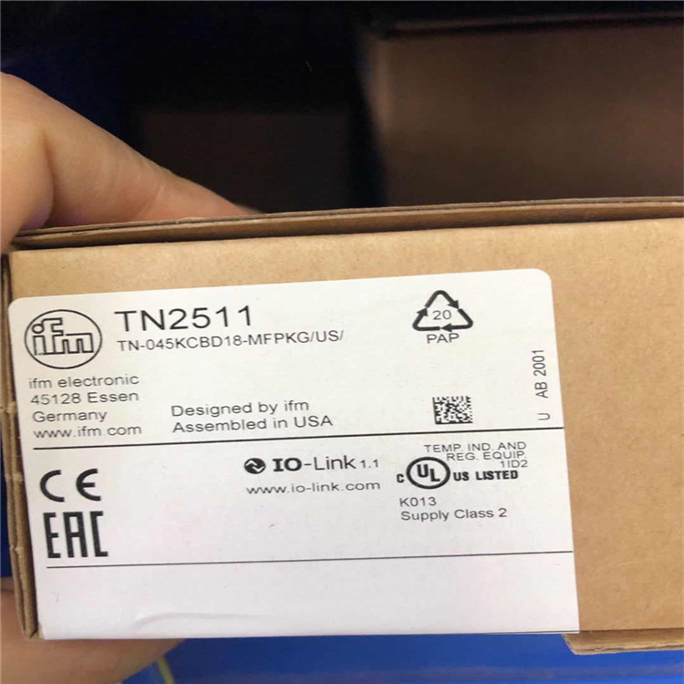 德國IFM易福門光電傳感器TN2511全新原裝正品現(xiàn)貨包郵