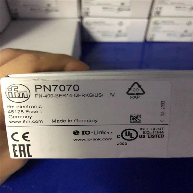 德國IFM易福門傳感器PN7070全新原裝正品現(xiàn)貨包郵