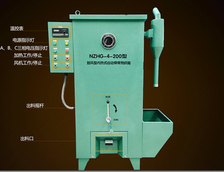 NZHG 鼓風(fēng)型內(nèi)熱式自動焊焊劑烘箱