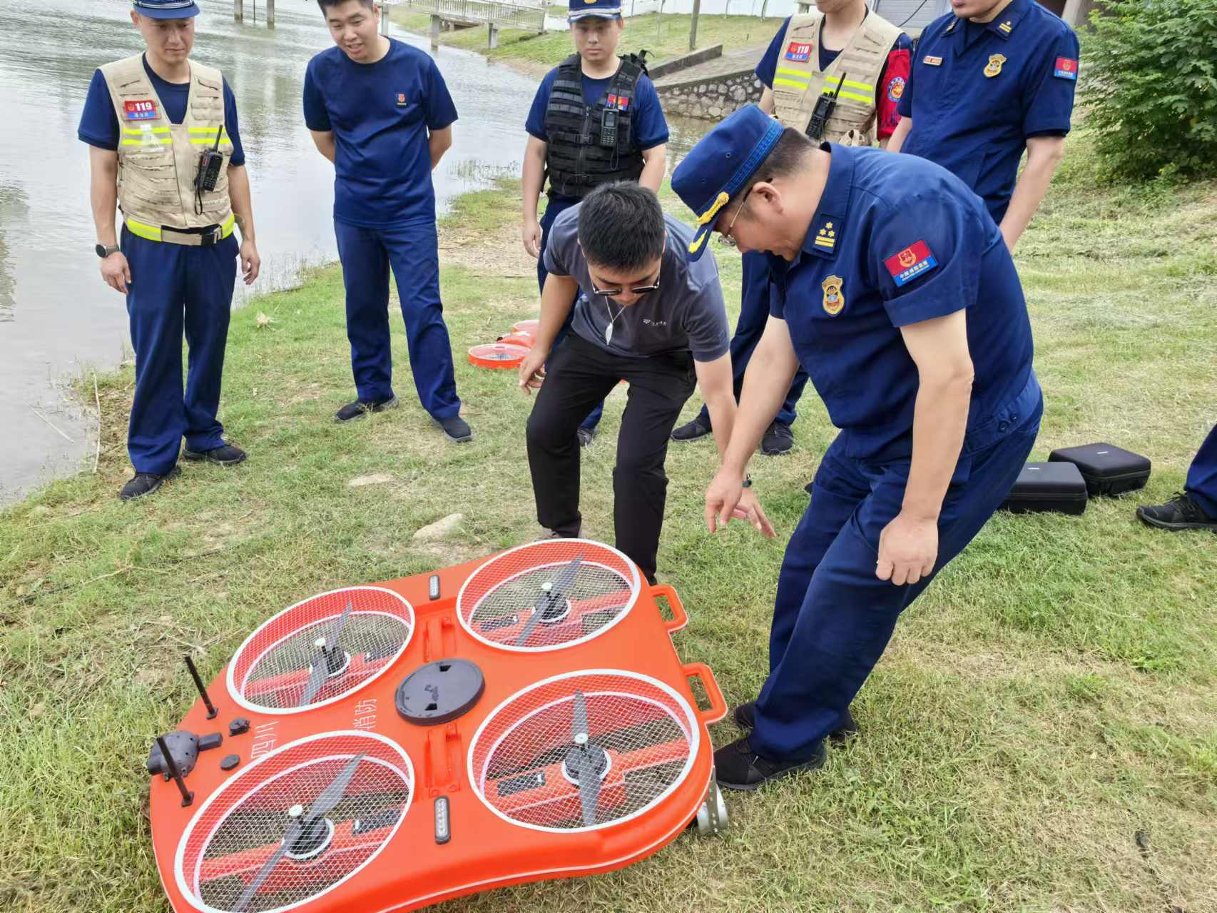 消防智能無(wú)人救生飛行艇，水上飛行艇速度，飛行距離