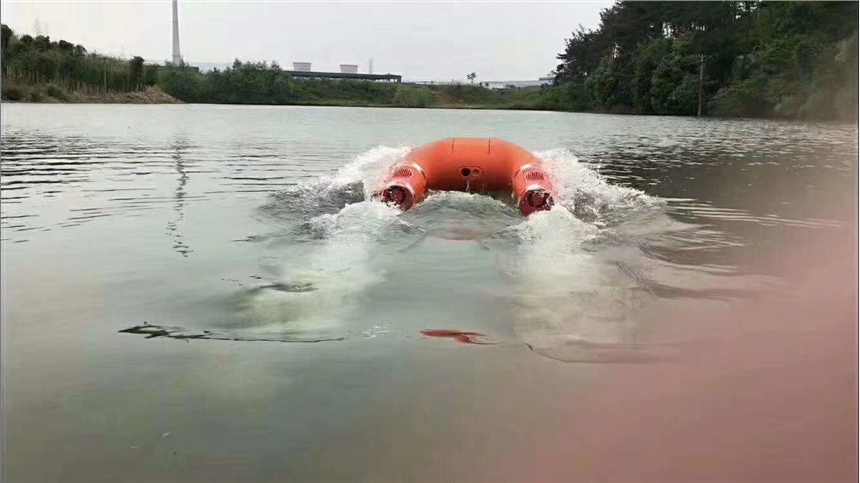 海上智能救生圈 水上救生圈 多功能智能機器人救生圈