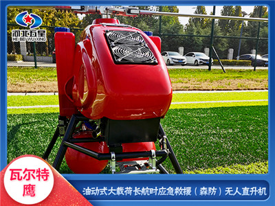 河北五星油動(dòng)式無(wú)人直升機(jī)：長(zhǎng)航時(shí)＞6 小時(shí)，大載荷 30 - 80kg 的空中強(qiáng)者