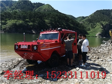 河北五星水陸兩棲全地形車，搶險(xiǎn)兩棲車