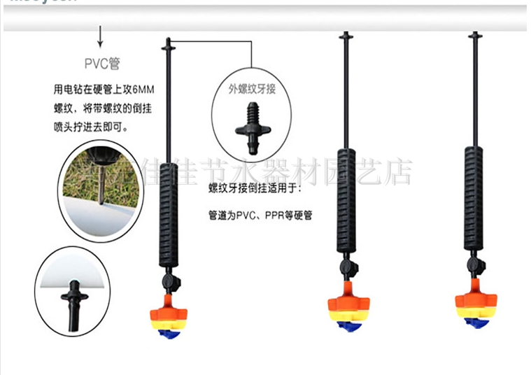 |噴灌|微噴|果樹滴灌|pe管|多少錢一米？