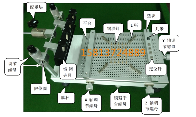 高精密錫膏印刷機(jī) 手動印刷臺smt絲印機(jī)絲網(wǎng)印刷機(jī)手印臺